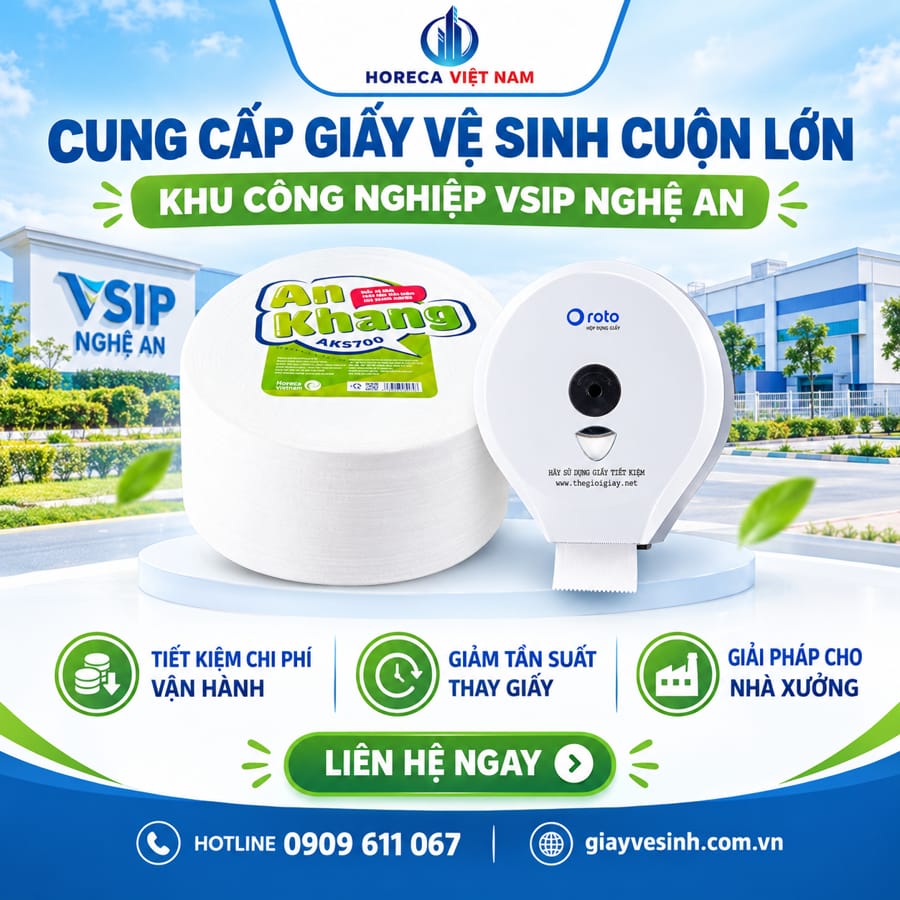 Mua giấy vệ sinh khu công nghiệp vsip uy tín giá tốt
