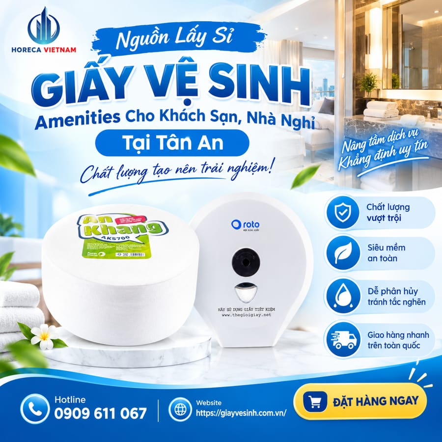 Horeca Việt Nam nguồn cung cấp giấy vệ sinh cho hợp tác xã nông nghiệp uy tín