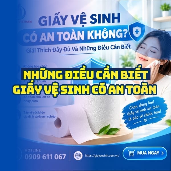 Những điều cần biết giấy vệ sinh có an toàn không?