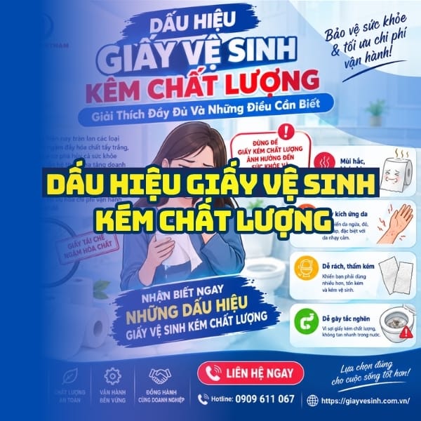 Những điều cần biết về dấu hiệu giấy vệ sinh kém chất lượng tại Horeca Việt Nam