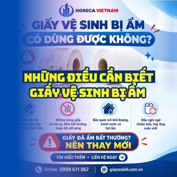 Những điều cần biết về giấy vệ sinh bị ẩm có dùng được không?