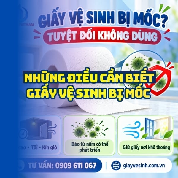 Những điều cần biết về giấy vệ sinh bị mốc có dùng được không?