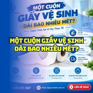 Tìm hiểu một cuộn giấy vệ sinh dài bao nhiêu mét tại Horeca Việt Nam